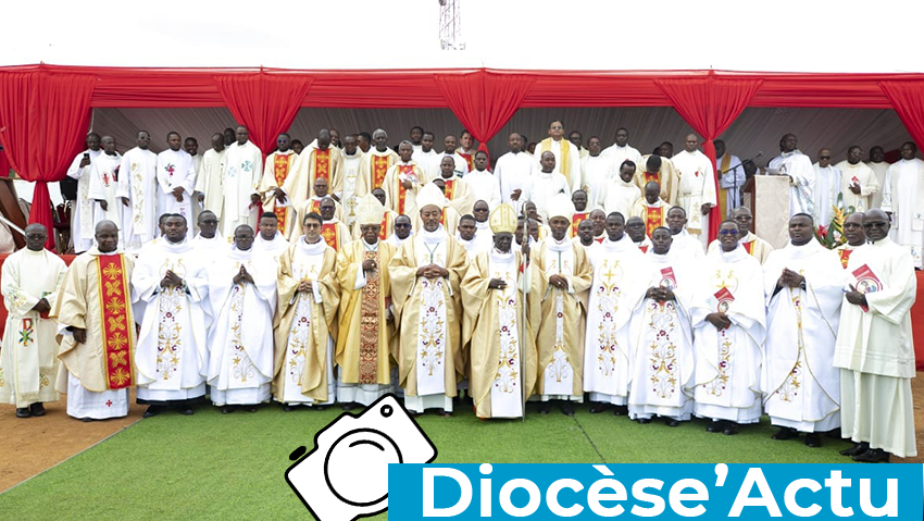 Le diocèse d’Obala a 12 nouveaux prêtres