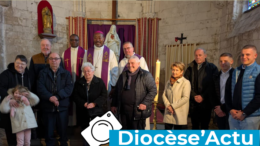 Le Père Evêque en visite pastorale à Annezin