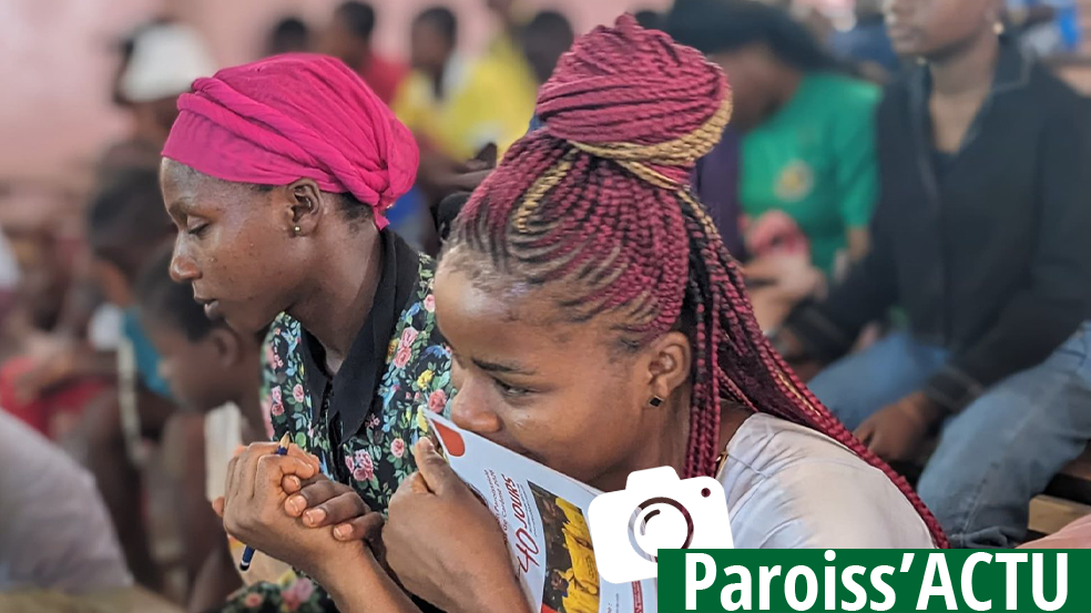 Nkomotou : recollection des jeunes